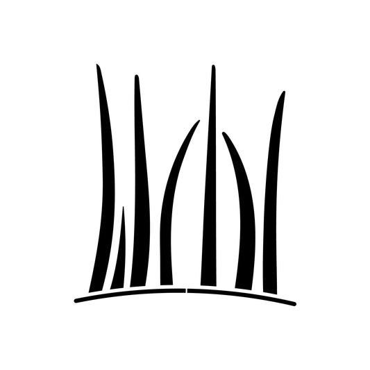 TALL GRASS STENCIL