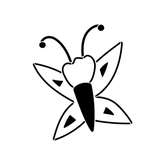 BIG BUTTERFLY STENCIL